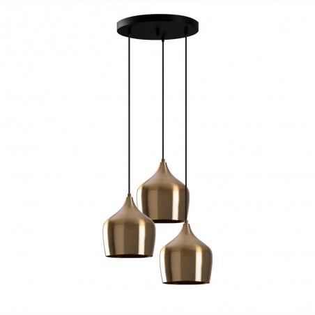 Lampe de suspension Momo 22 Vintage (3 lumieres)