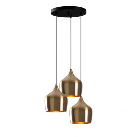 Lampe de suspension Momo 22 Vintage (3 lumieres)