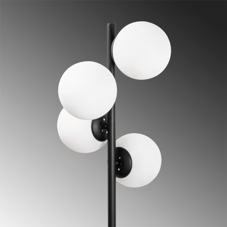 Lampadaire Sinza II Opale (4 lumieres)
