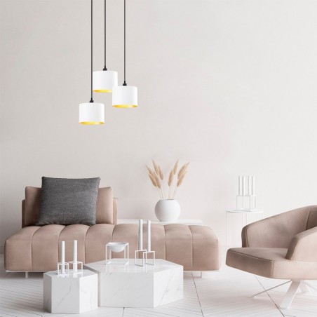 Lampe de suspension Harvey 20 White (3 lumieres)