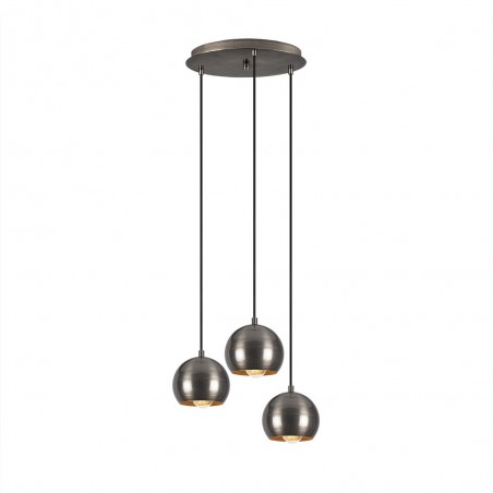 Lampe de suspension Harvey 15 Platin (3 lumieres)