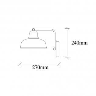 Applique Murale Harvey 19 Blanc