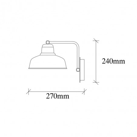 Applique Murale Harvey 19 Blanc