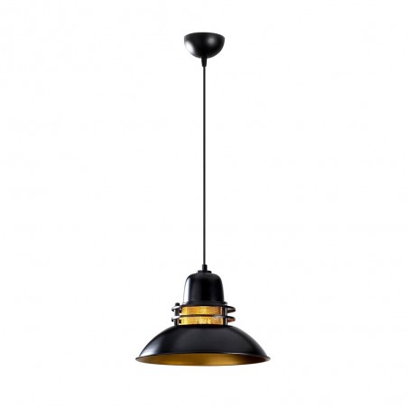 Lampe de plafond retro Harvey 34 Noir