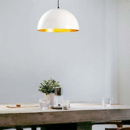 Lampe de suspension Harvey 40 Blanc