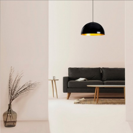 Lampe de plafond Harvey 50 Noir
