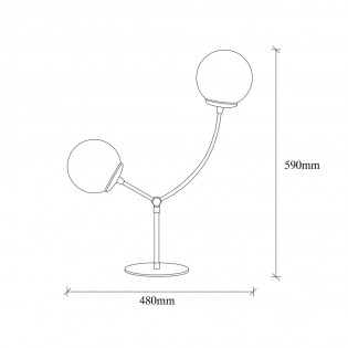 Lampe a poser Mosoma
