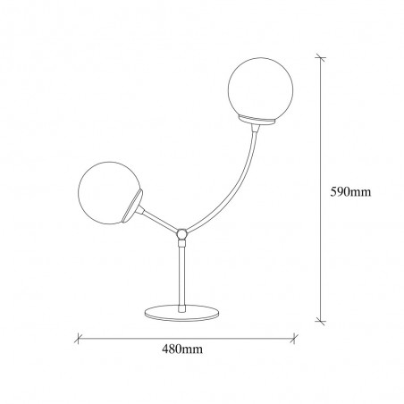 Lampe a poser Mosoma