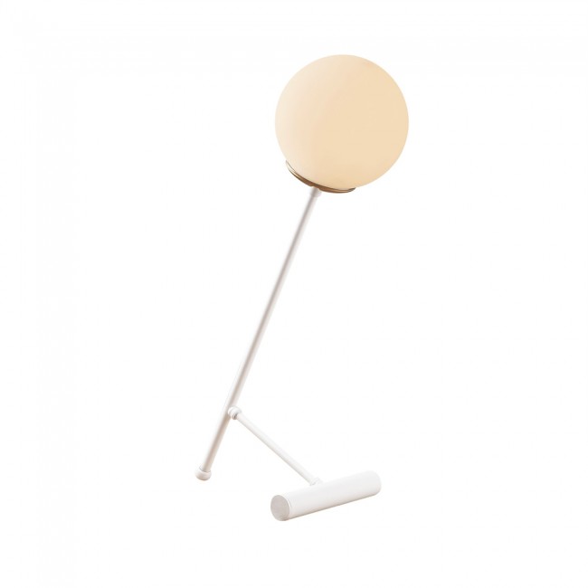 Lampe a poser Birdie Opale Blanc