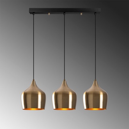 Regletté de suspension Momo 22 Vintage (3 lumieres)