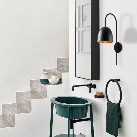 Applique Murale Asney Noir