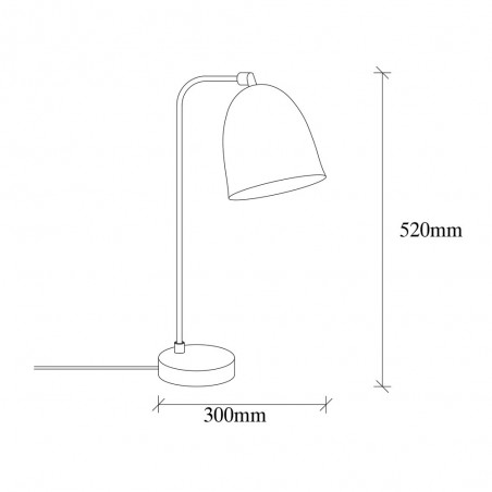 Lampe a poser Asney Vintage