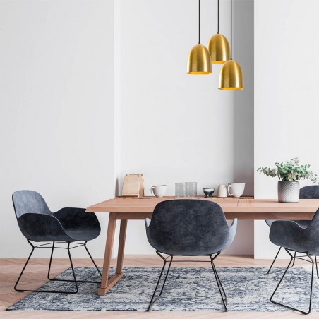 Lampe de plafond Asney 20 Or (3 lumieres)