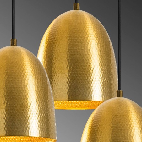 Lampe de plafond Asney 20 Or (3 lumieres)