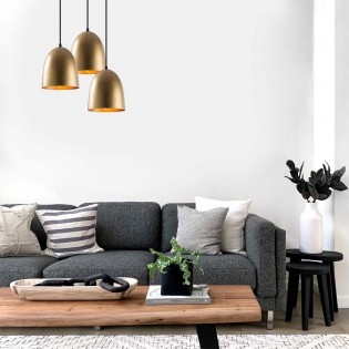 Lampe de plafond Asney 20 Or II (3 lumieres)