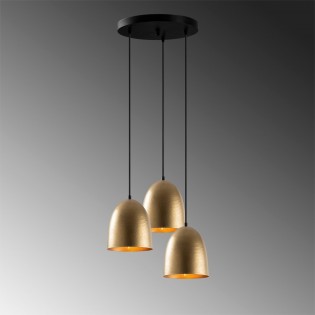Lampe de plafond Asney 20 Or II (3 lumieres)