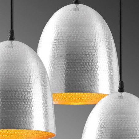 Lampe de plafond Asney 20 Argent (3 lumieres)
