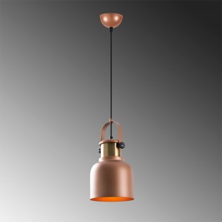 Lampe de suspension retro Momo 21 Cuivre