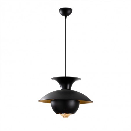 Lampe de plafond Momo 40 Noir