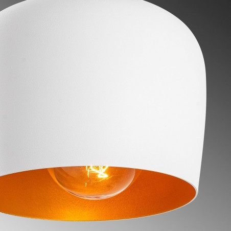 Lámpara de techo Momo 22 Blanco/Rojo II