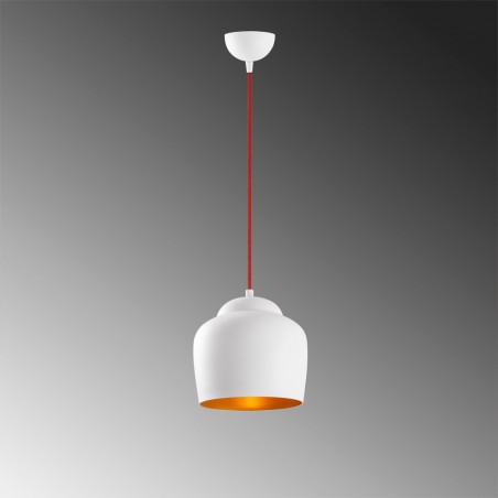 Lámpara de techo Momo 22 Blanco/Rojo III