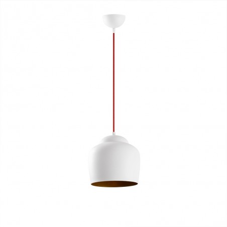 Lámpara de techo Momo 22 Blanco/Rojo III