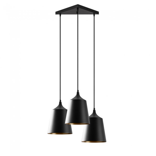 Lampe de suspension Momo 20 Noir (3 lumieres) Lampe de suspension Momo 20 Noir (3 lumieres)