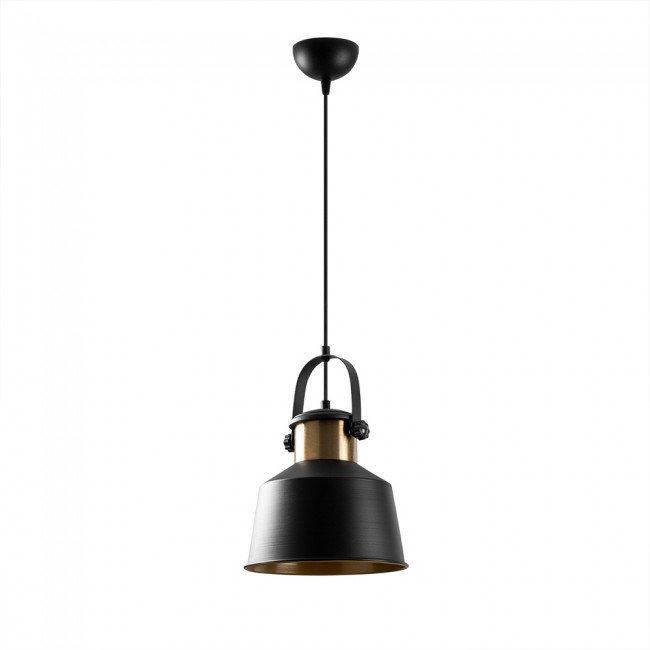 Lampe de suspension retro Momo 26 Noir Lampe de suspension retro Momo 26 Noir