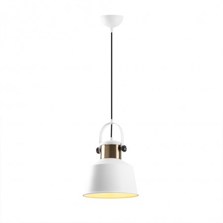 Lampe de suspension retro Momo 26 Blanc