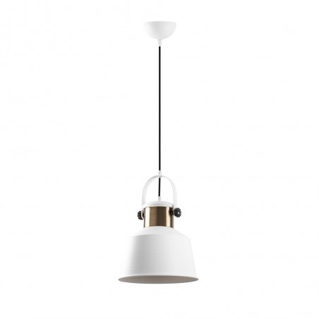 Lampe de suspension retro Momo 26 Blanc
