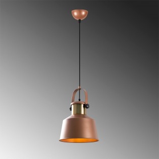 Lampe de suspension retro Momo 26 Cuivre