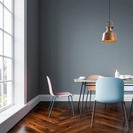 Lampe de suspension retro Momo 26 Cuivre