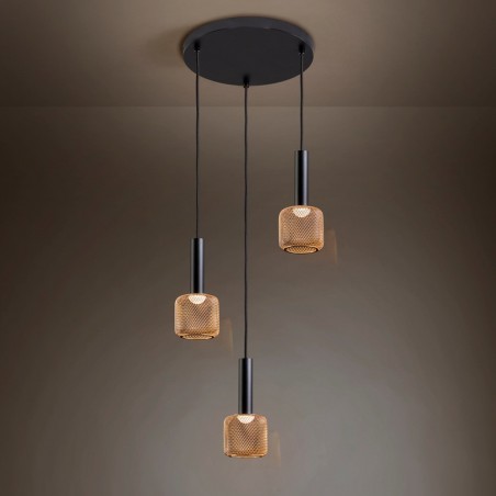 Lampe de suspension LED Sincro (3x5W)