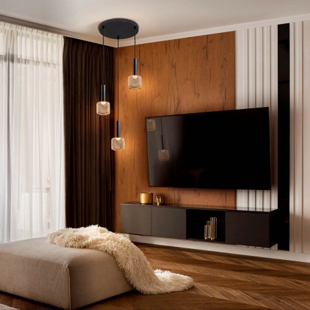Lampe de suspension LED Sincro (3x5W)