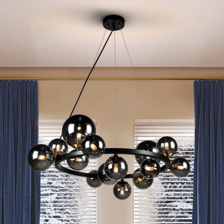 Lampe de suspension Astros (14 lumieres)