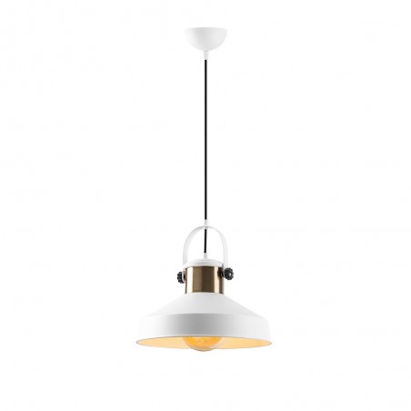 Lampe de plafond retro Momo 35 Blanc