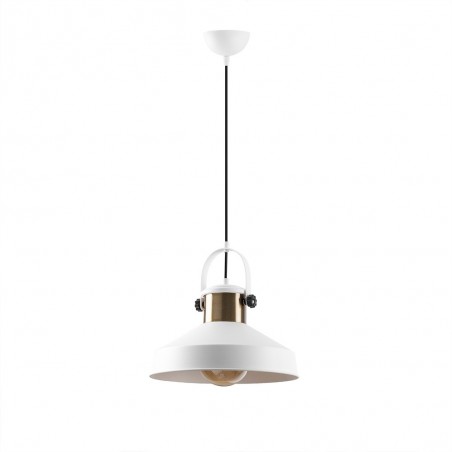 Lampe de plafond retro Momo 35 Blanc