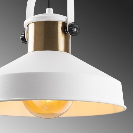 Lampe de plafond retro Momo 35 Blanc