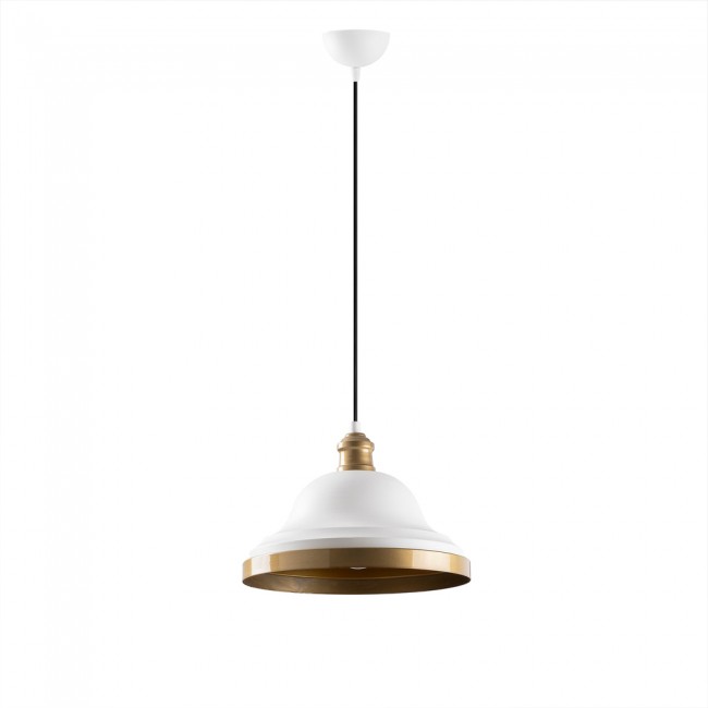 Lampe de suspension Momo 30 Blanc/Or Lampe de suspension Momo 30 Blanc/Or