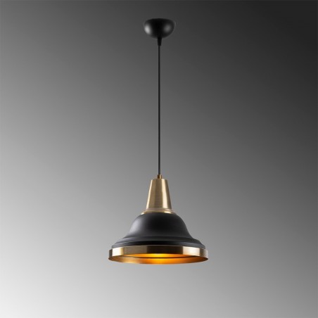 Lampe de plafond Momo 30 Noir/Or