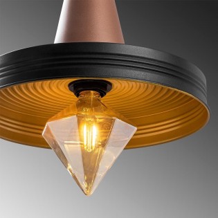 Lampe de suspension Momo 32 Nor/Cuivre II