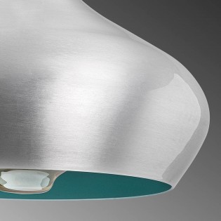 Lampe de suspension Momo 22 Argent