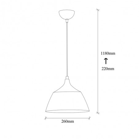 Lampe de suspension Momo 25 Argent