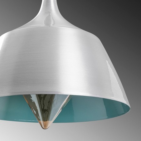 Lampe de suspension Momo 25 Argent
