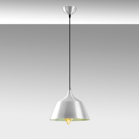 Lampe de suspension Momo 25 Argent