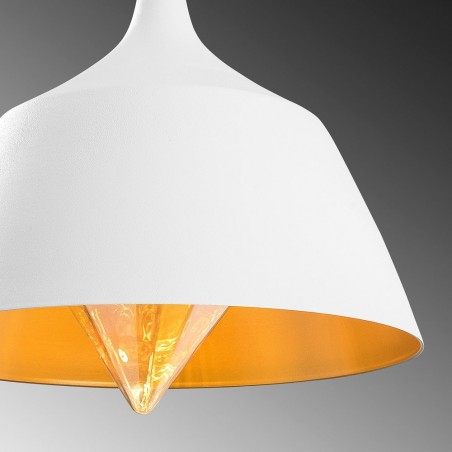 Lampe de suspension Momo 25 Blanc