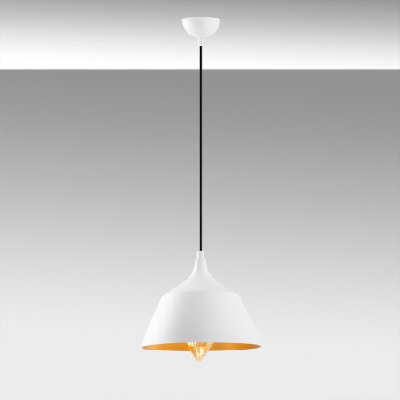Lampe de suspension Momo 25 Blanc