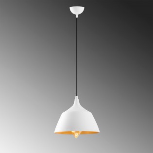 Lampe de suspension Momo 25 Blanc
