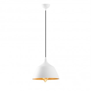 Lampe de suspension Momo 25 Blanc