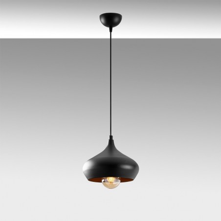 Lampe de suspension Momo 22 Noir